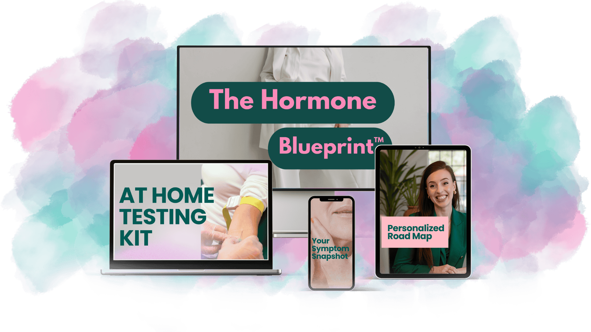 The Hormone Blueprint - At Home Testing Kit, Symptom Snapshot, Personalized Road Map